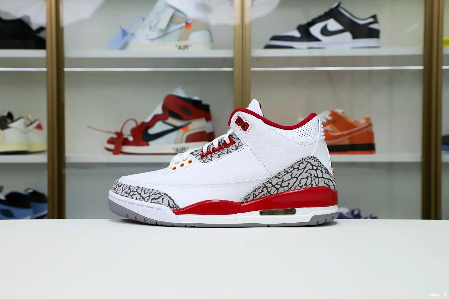 Jordan Retro 3 Red(CT8532-126） Kimikick Cardinal  Air 0526